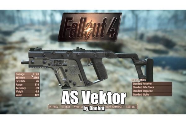 Fallout 4 Weapon Mods