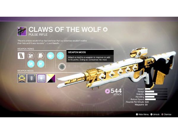Claws of the Wolf