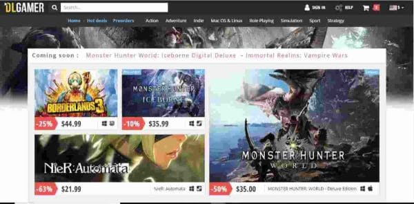 Sites like G2A