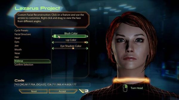Femshepping Hair and face mod