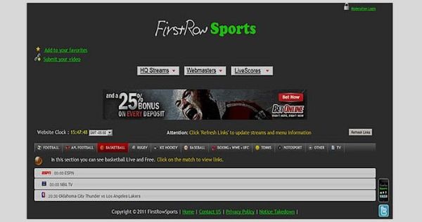 Football Streaming Sites