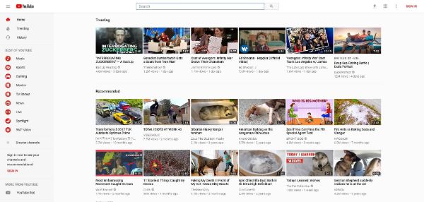 Internet Archives Video Section