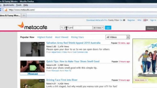 Sites like YouTube