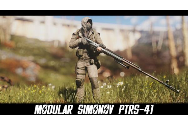 Modular Simonov PTRS-41 Anti-Tank Rifle