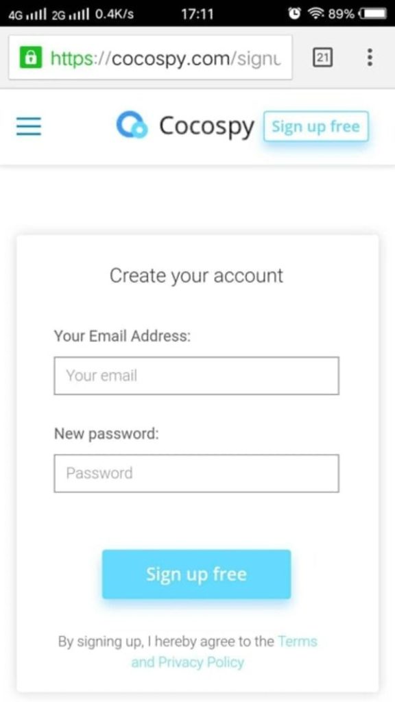 sign-up