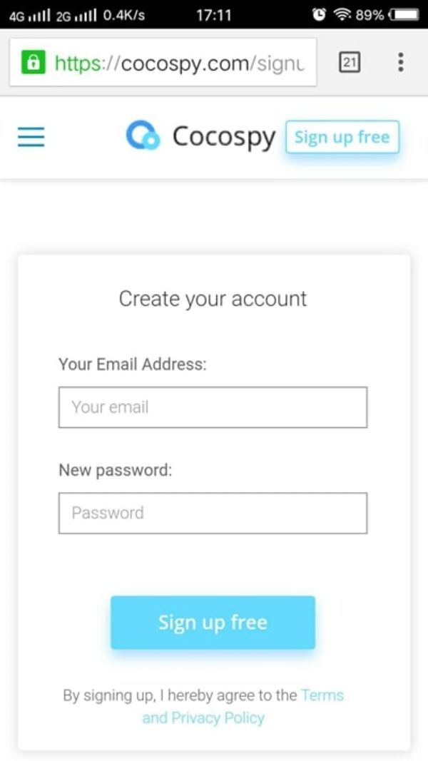 sign-up
