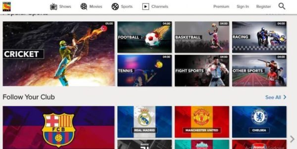 Free Best Sports Streaming Sites