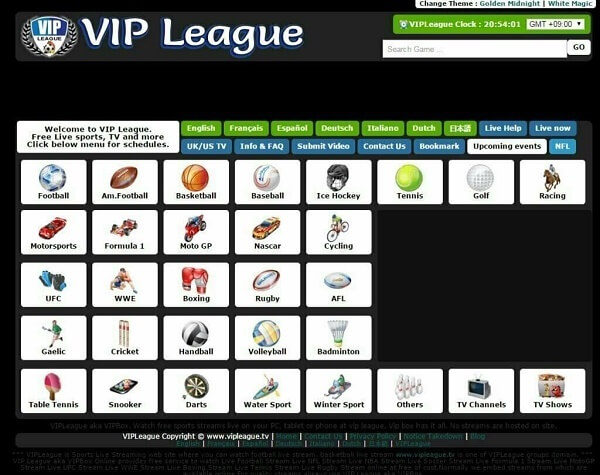Free Best Sports Streaming Sites